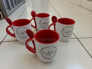 Red Spoon Mug,mugs