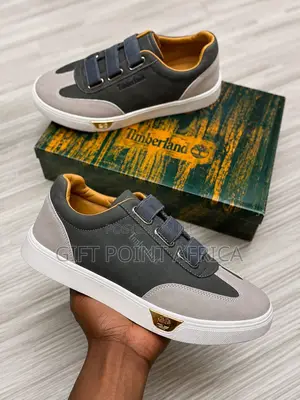 Leather Timberland Smart Casual With Straps for Men
