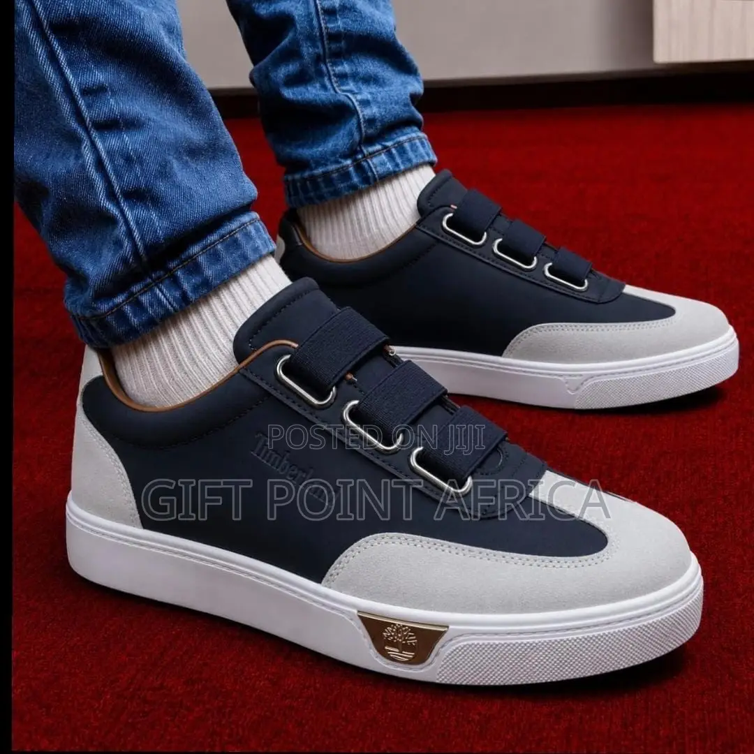 Leather Timberland Smart Casual With Straps for Men