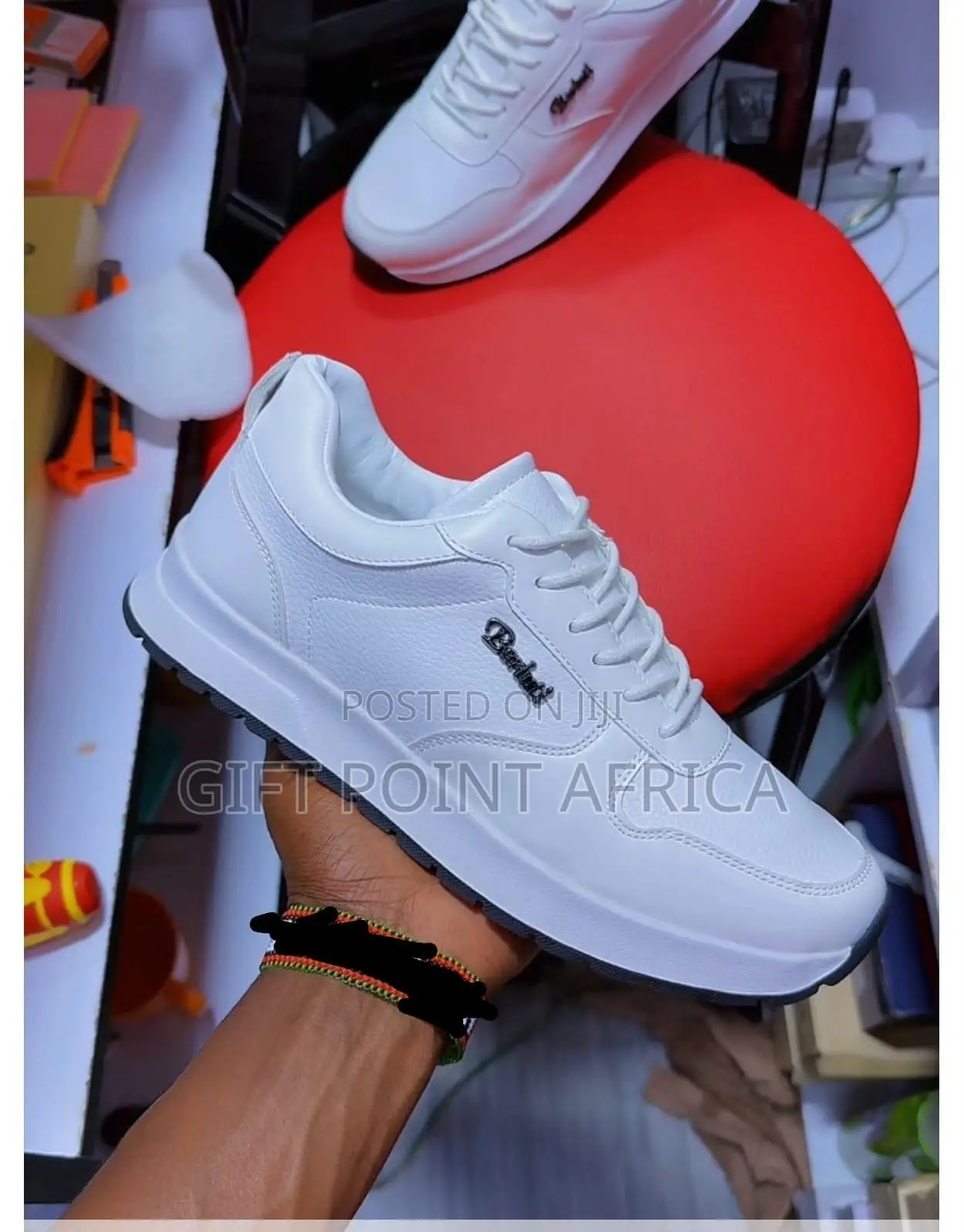 White Berluti Smart Casuals for Men