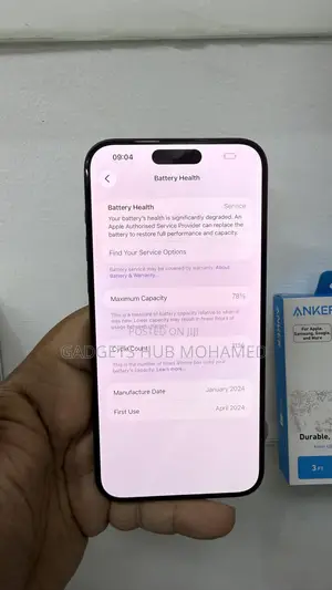 Apple iPhone 15 Pro Max 256 GB Black