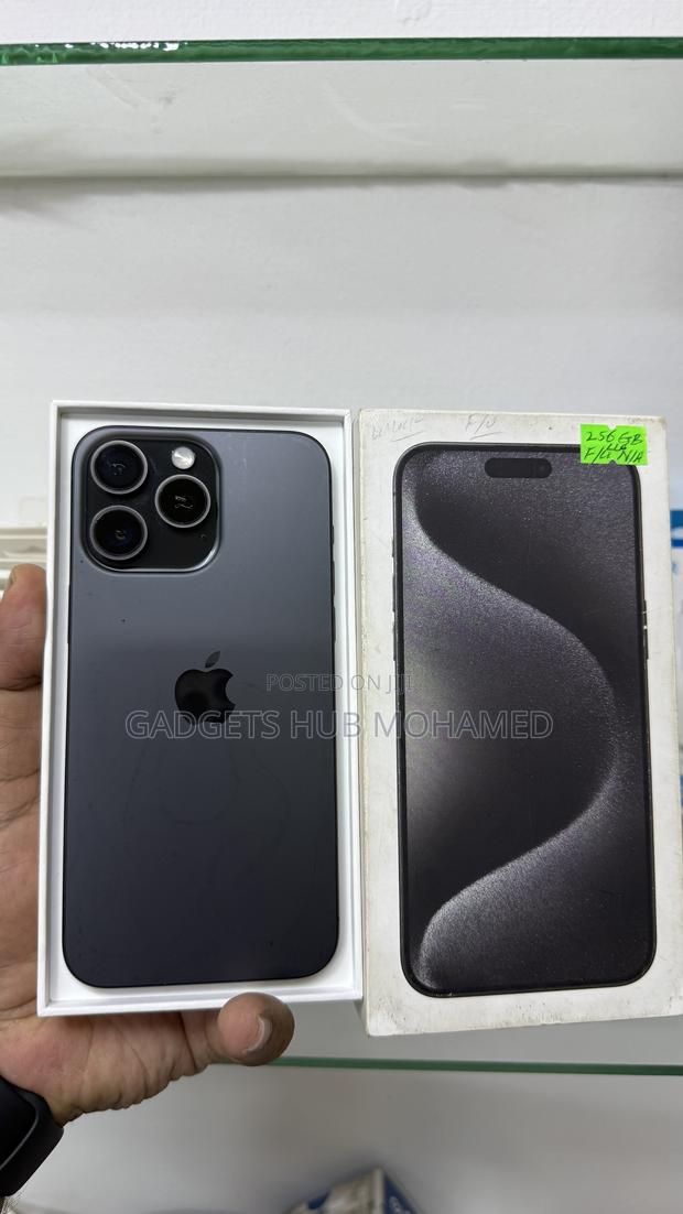 Apple iPhone 15 Pro Max 256 GB Black
