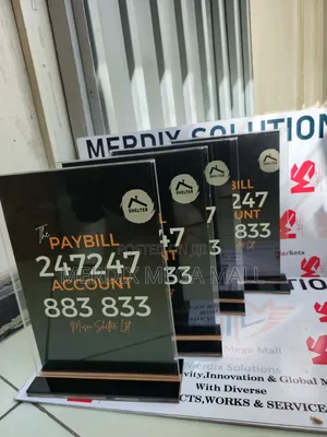 A4 Acrylic Table Stand,Menu Holder