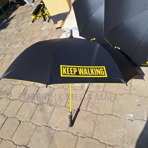 Black Yellow Umbrella,Umbrella