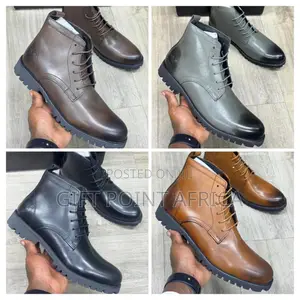 Classic Laced Leather Timberland Boots for Men