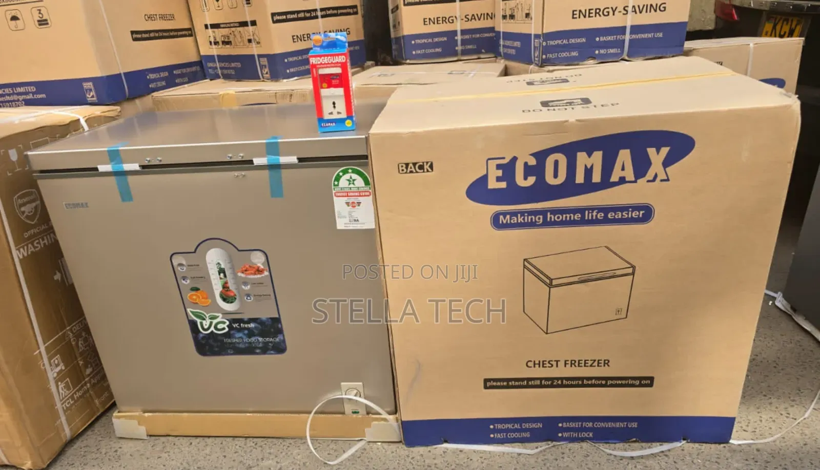 Ecomax 219 Litres Chest Deep Freezer