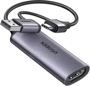 UGREEN HDMI to USB a/USB C Video Capture Card for iPhone Broadcast