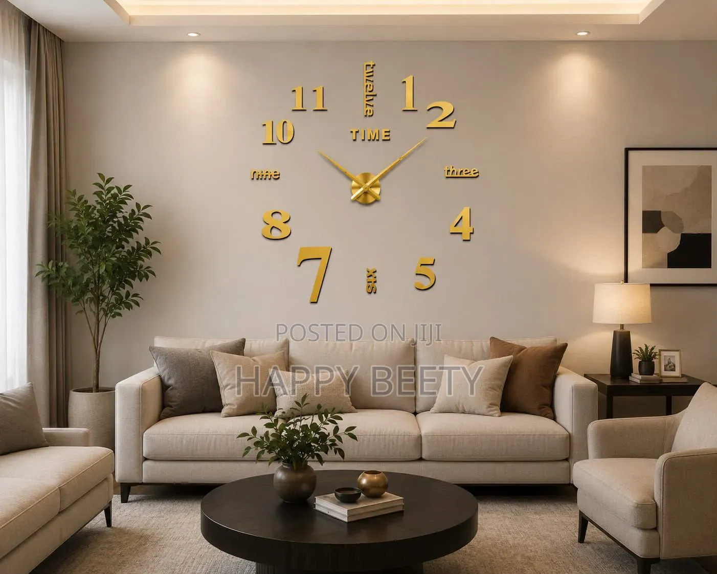 Numeral Acrylic DIY Wall Clock