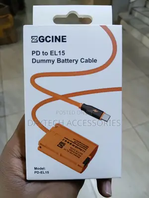 ZGCINE PD-EL15 USB-C Power Delivery Dummy Battery Cable.