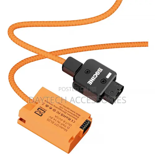 ZGCINE D-Tap to Nikon EN-EL25 Dummy Battery With Braided Power Cable