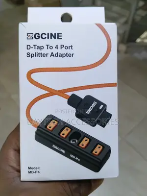 ZGCINE MD-P4 Male D-Tap to 4-Port Female D-Tap Splitter Adapter