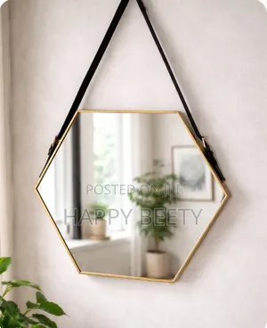 HD Hexagonal Decorative Wall Mirror