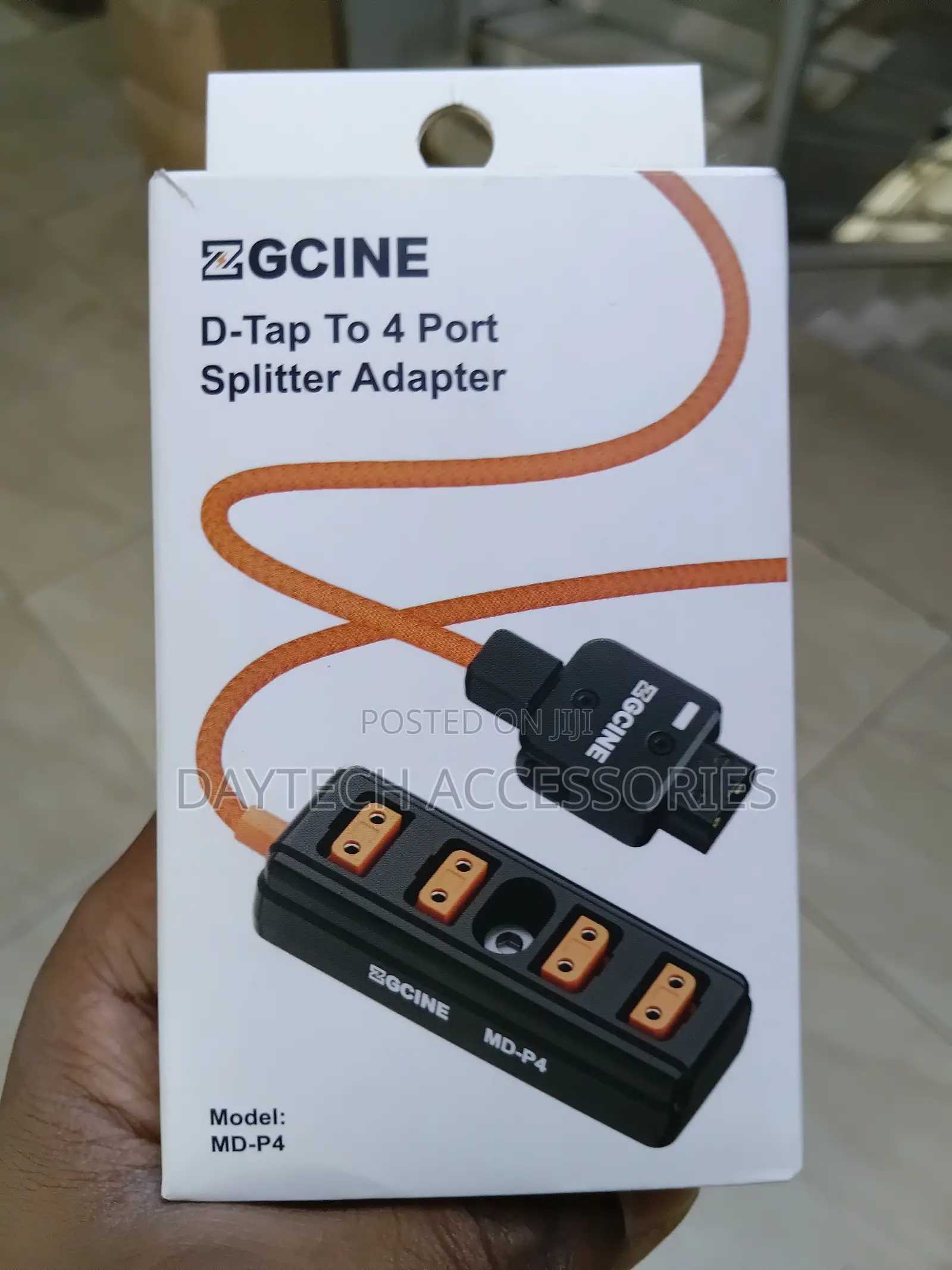 ZGCINE MD-P4 D-Tap to 4 D-Tap One Point Four Splitter Adapter Cable