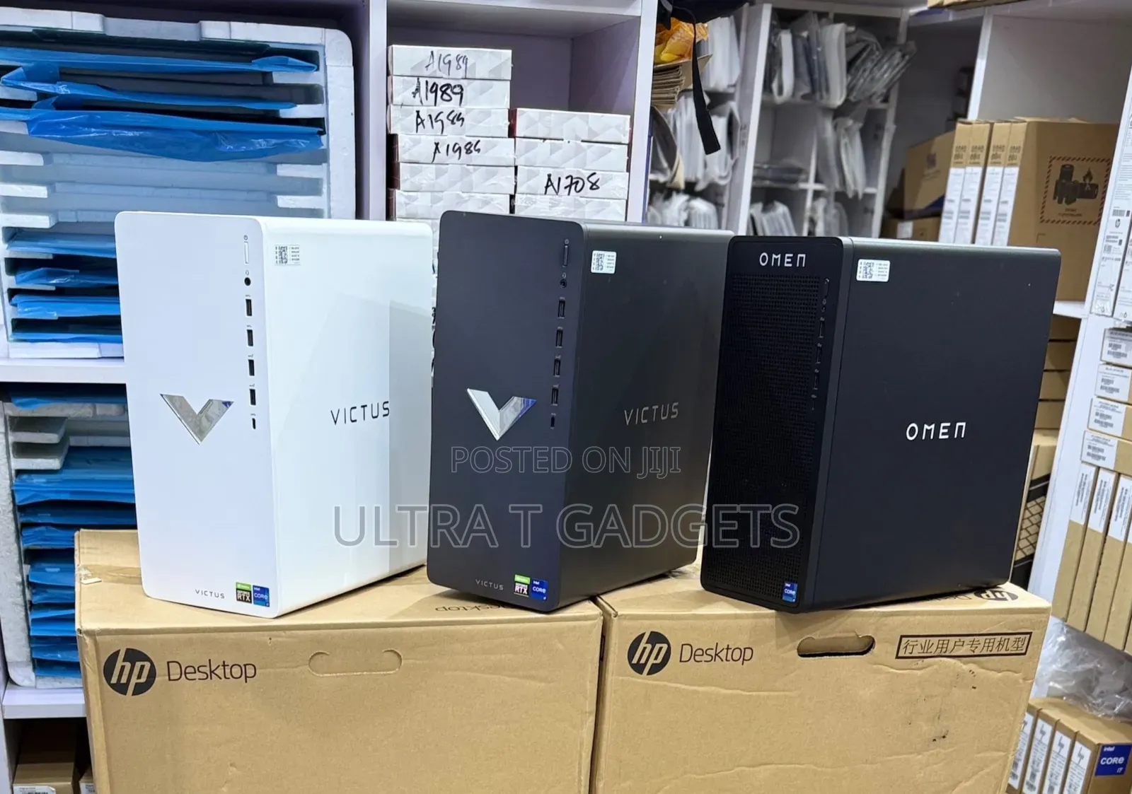 Desktop Computer HP Victus 15L 16GB Intel Core i7 SSD 512GB