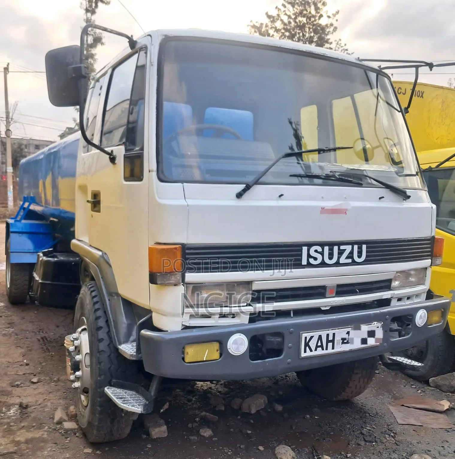 Isuzu FVR Tank Truck 1996 White