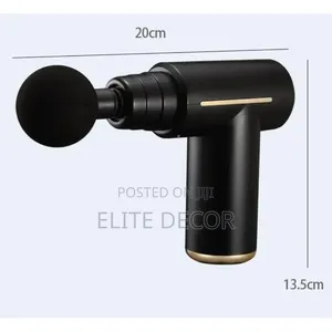 Rechargeable Massage Gun – 6 Speeds | 4 Heads