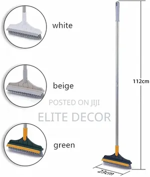 Long Handle 2-Way Flexible Cleaning Brush 23×112cm – 360° Joint