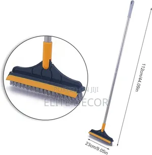 Long Handle 2-Way Flexible Cleaning Brush 23×112cm – 360° Joint