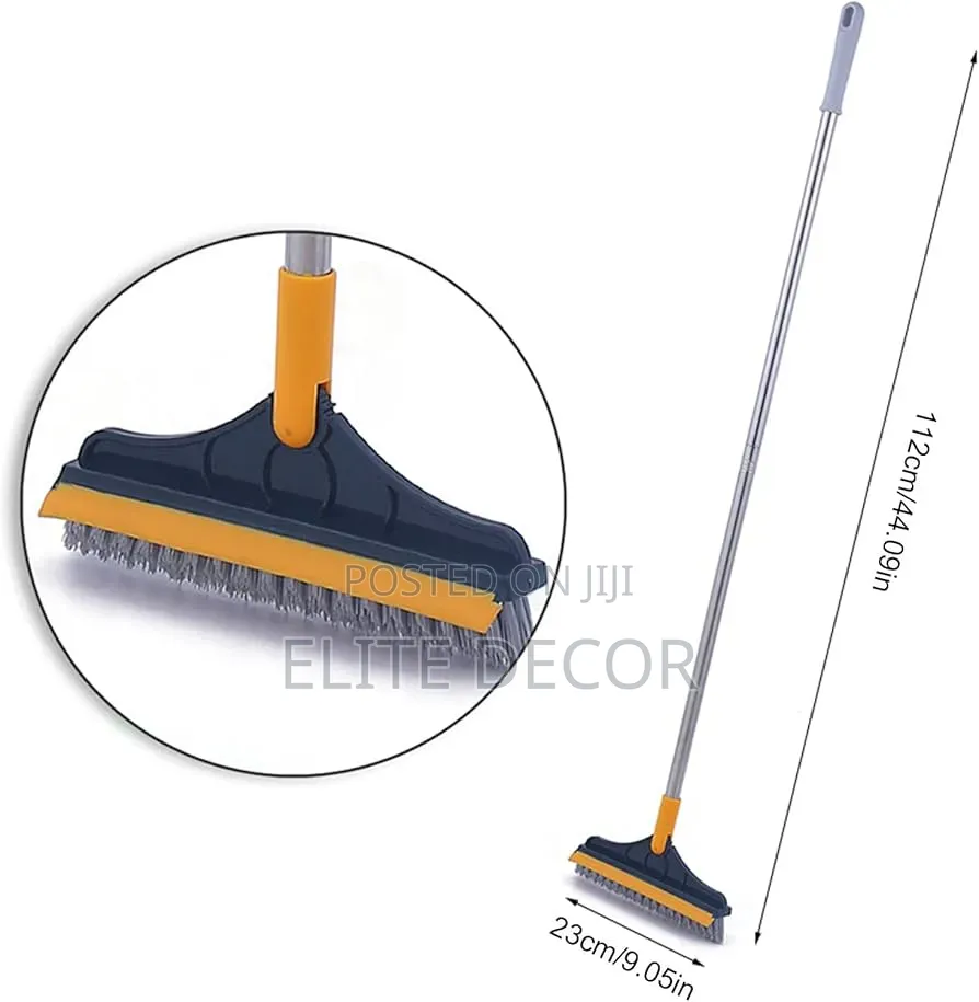Long Handle 2-Way Flexible Cleaning Brush 23×112cm – 360° Joint