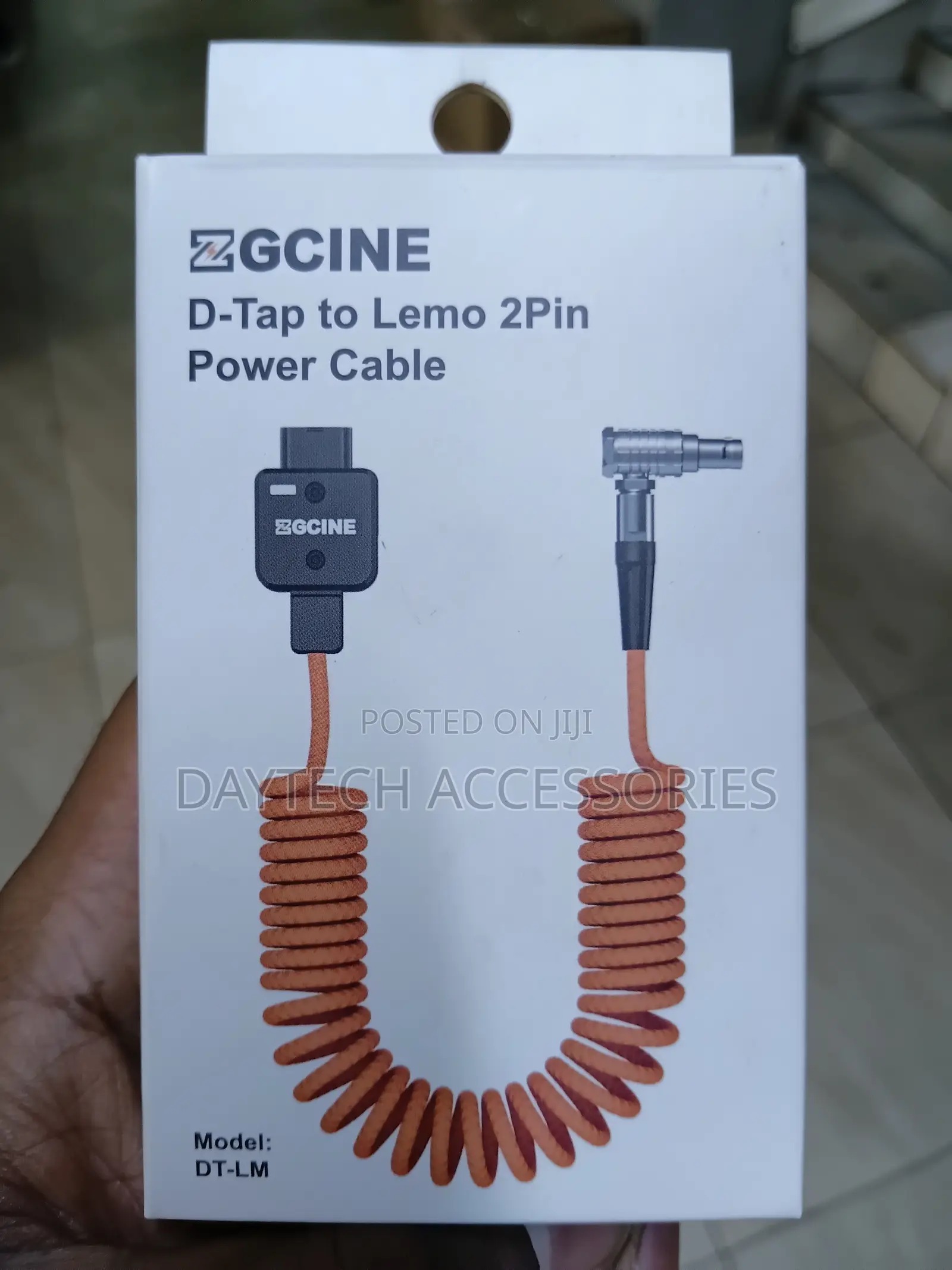 ZGCINE DT-LM DTap to Lemo 2Pin Male Power Cable.