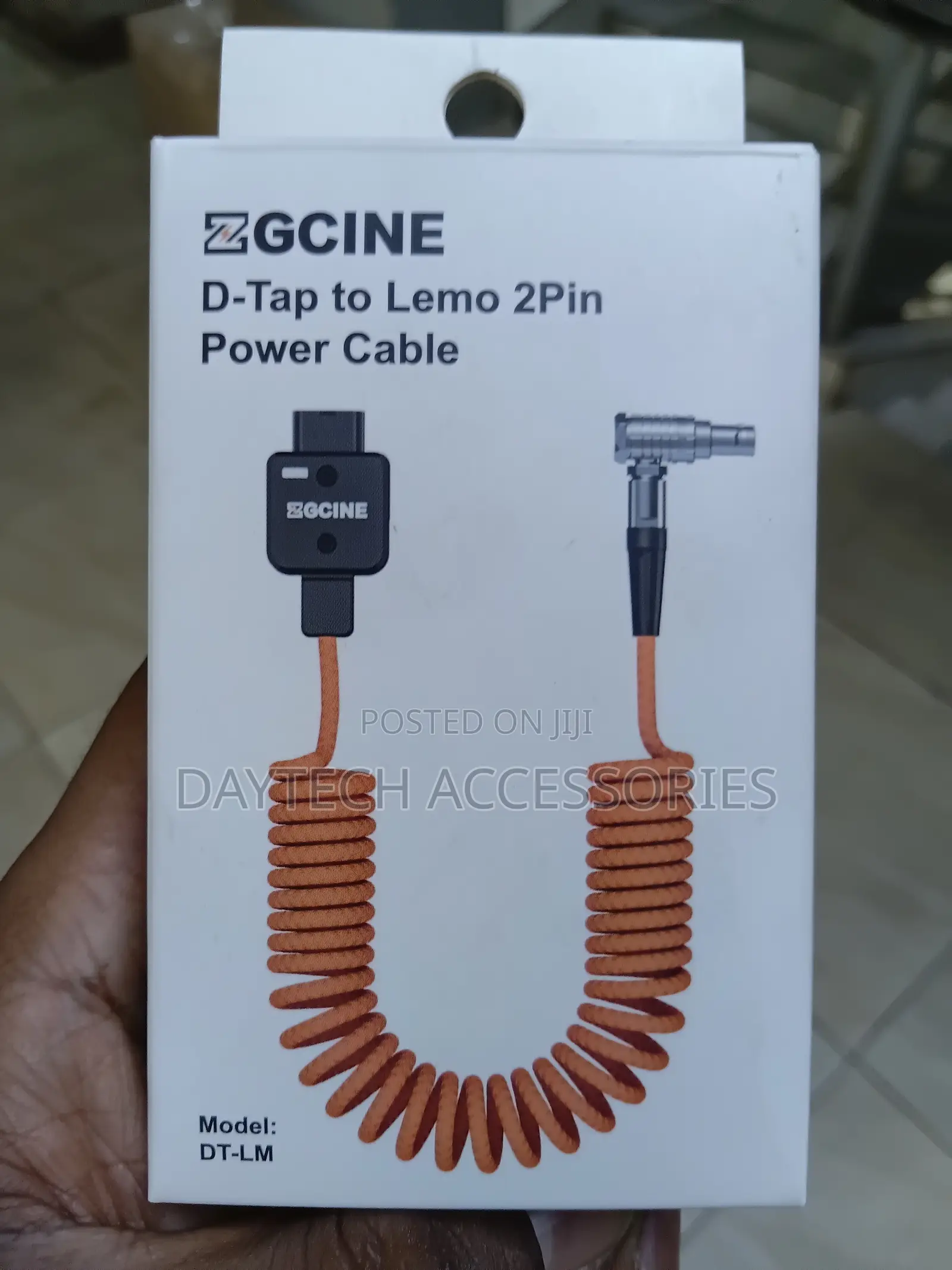 ZGCINE DT-LM DTap to Lemo 2Pin Male Power Cable.