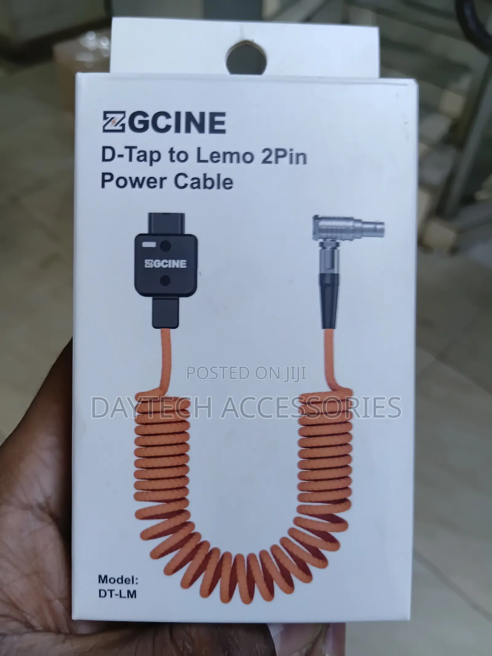 D-Tap to LEMO 2 Pin Male Power Cable 60cm Length for RED ARRI Camera.