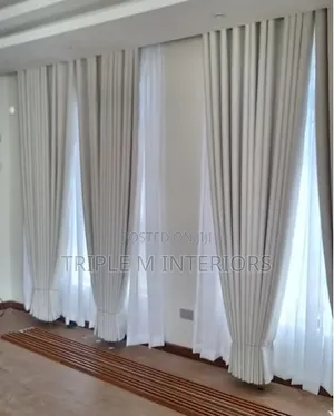 Modern White Blackout Curtains for Top Notch Finish
