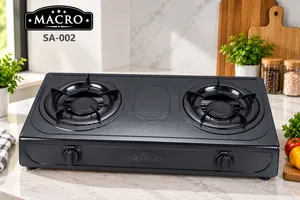 Macro Sa-002 Stainless Steel 2-Burner Gas Cooker