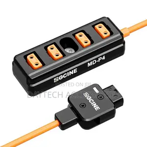 ZGCINE MD-P4 Male D-Tap to 4-Port Female D-Tap Splitter Adapter 60CM.