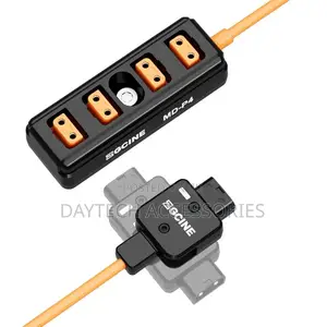 ZGCINE MD-P4 Male D-Tap to 4-Port Female D-Tap Splitter Adapter 60CM.