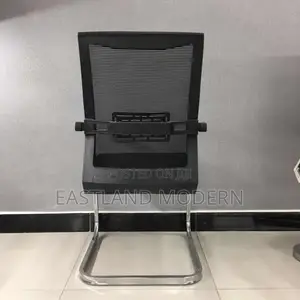 Visitor Office Chair With Mesh Back Chrome Frame – Reception Chair.
