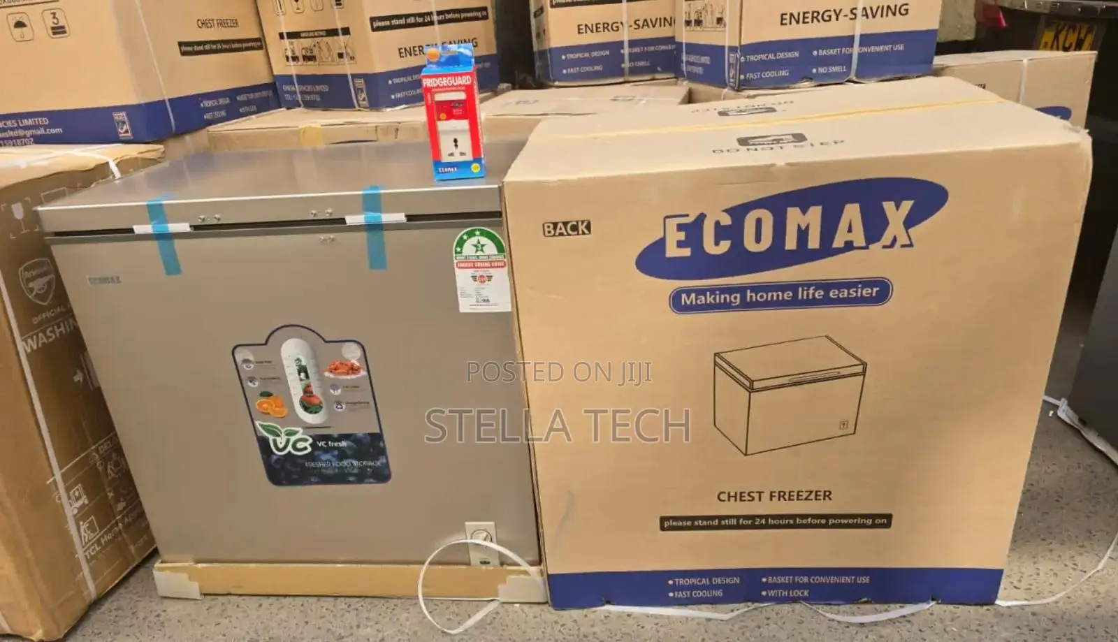 Ecomax 219 Litres Chest Deep Freezer