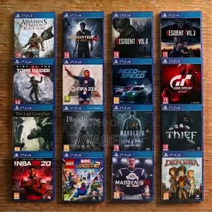 Ps4 and PS5 CD Games