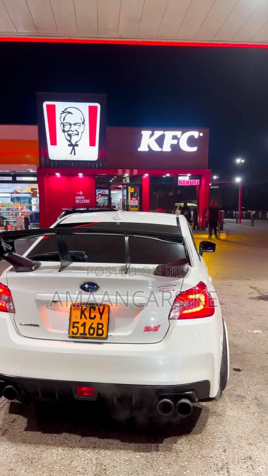Subaru WRX STI 2015 White