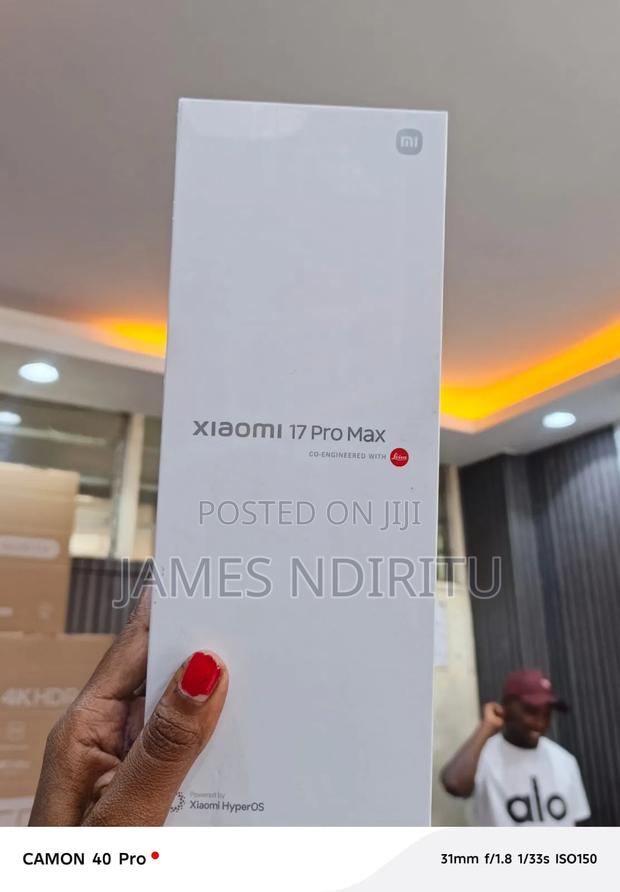 New Xiaomi 17 512 GB Black