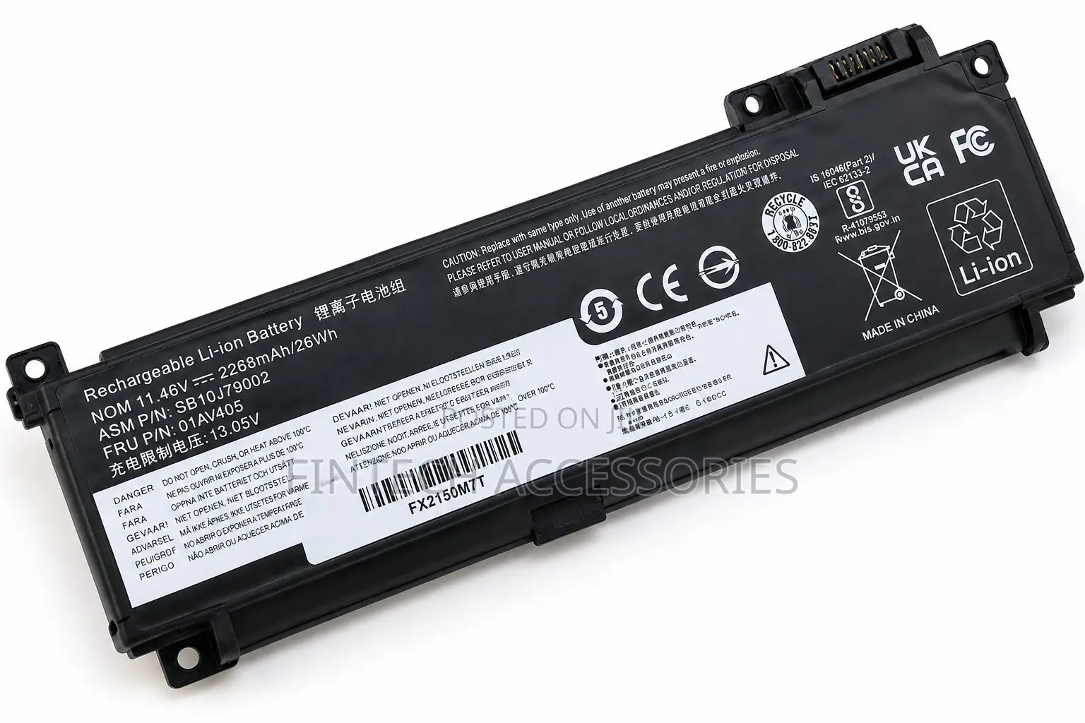 Lenovo ThinkPad T460s T470s Laptop Battery 00HW038 Replacement Battery