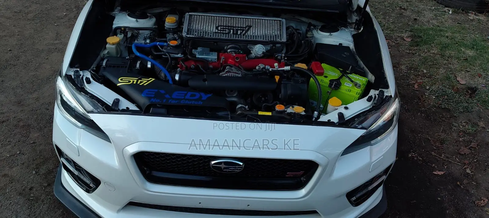 Subaru WRX STI 2015 White