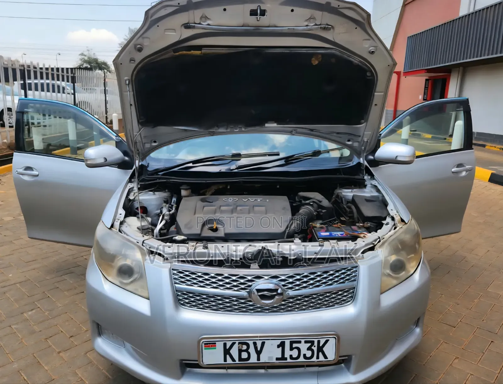 Toyota Corolla Fielder 2007 Silver
