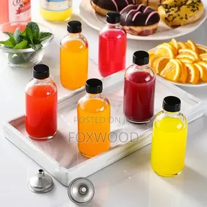 Ginger Shots Essential Glass Bottles