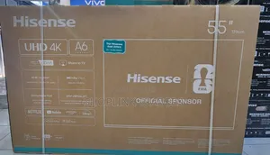Hisense 55-Inch 55A6 Smart Frameless Ultra HD TV With Vidaa TV