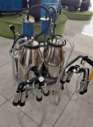 Double Barrell Milking Machine