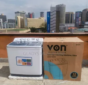 Von 13kgs Twin Tub Washing Machine