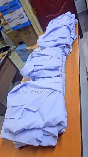 Mint Quality Pure White Labcoats-Made on Order