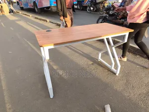 Modern Office Desk With Wooden