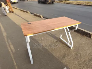 Modern Office Desk With Wooden