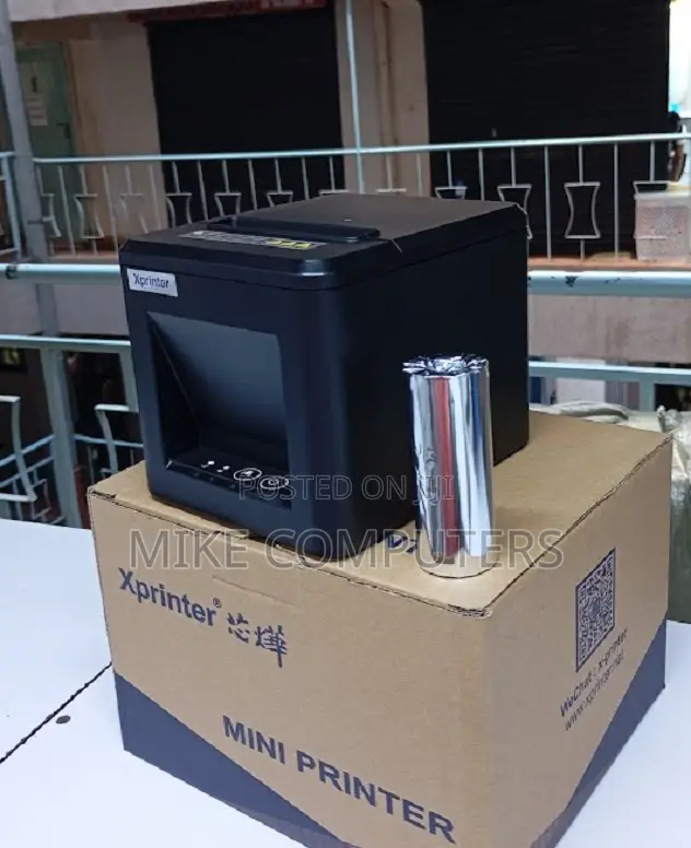 POS USB Thermal Receipt Printer With Auto Cutter