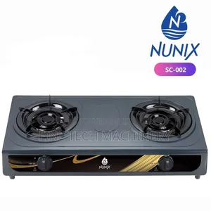 Nunix 2 Burner Stainless Steel