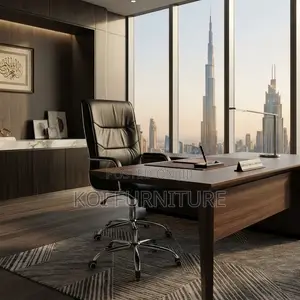 Office Chairs; Leather Visitors Office Chairs With High Backrest