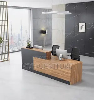 Reception Desk; 1.8 Meter Modern Front Offices Welcome Reception Desk