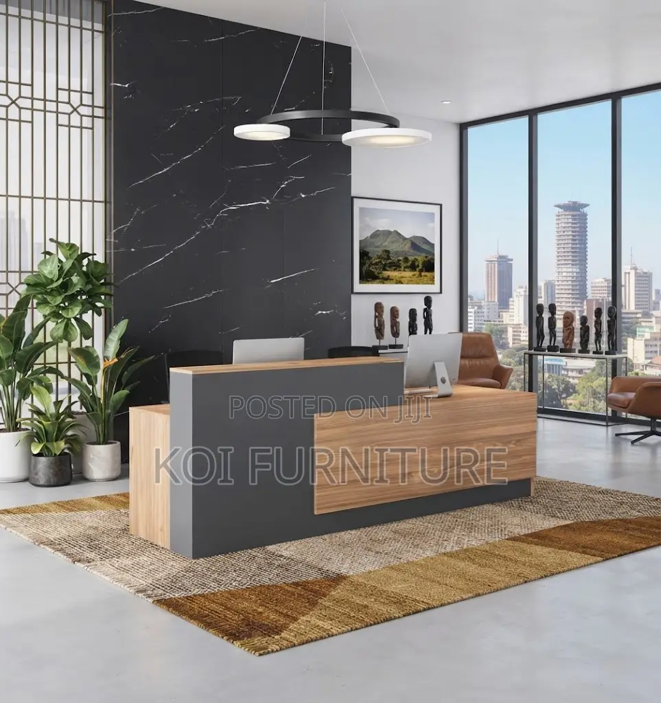Reception Desk; 1.8 Meter Modern Front Offices Welcome Reception Desk